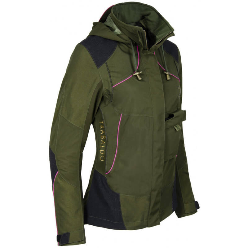Veste de chasse femme waterproof Artemis kaki