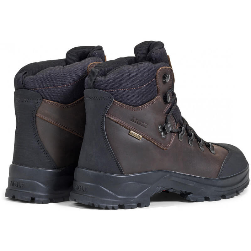 Stivali Uomo Aigle Laforse MTD - In Pelle, Impermeabili, Per Caccia E Outdoor - Foto 10