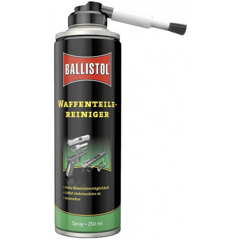 spray nettoyant pour pièces d'armes 250 ml ballistol