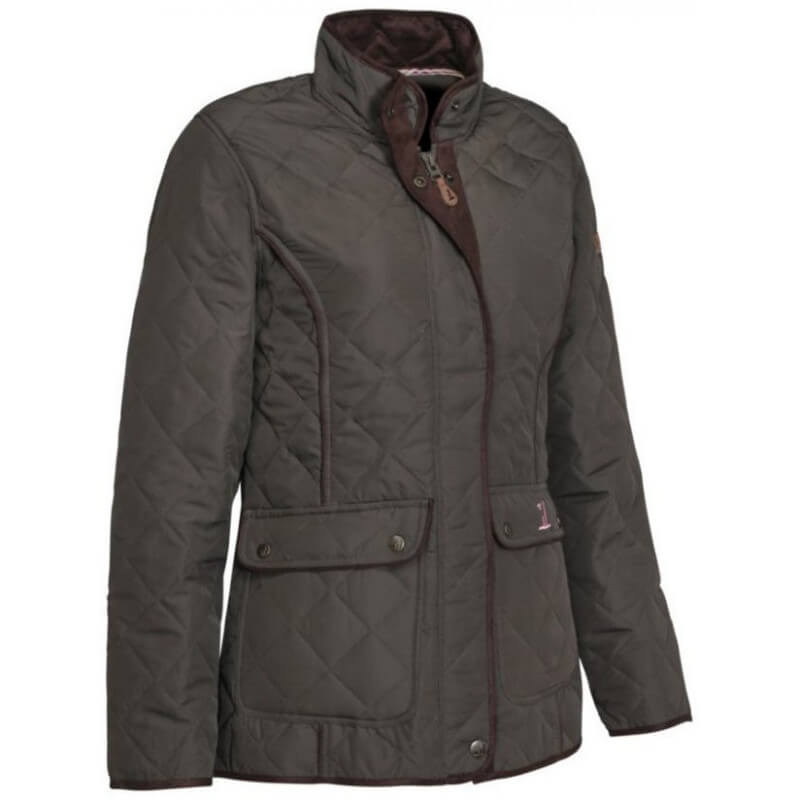 Veste Edimbourg marron femme