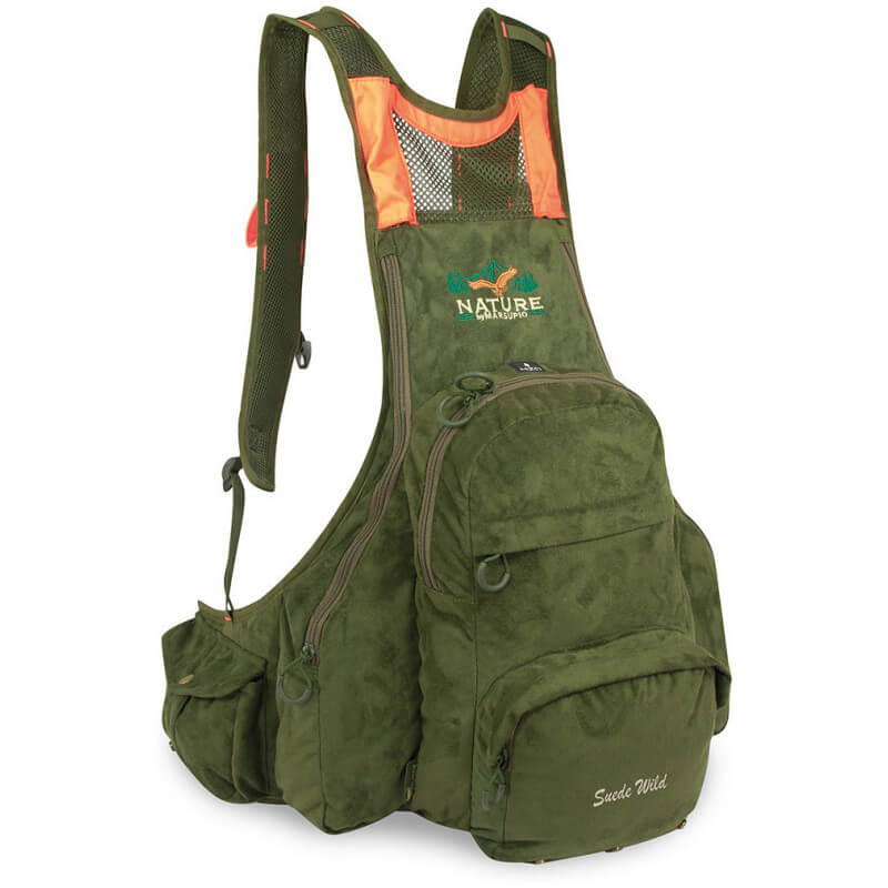 Sac à dos / gilet Suède Wild - MARSUPIO Sac à dos / gilet Suède Wild - MARSUPIO