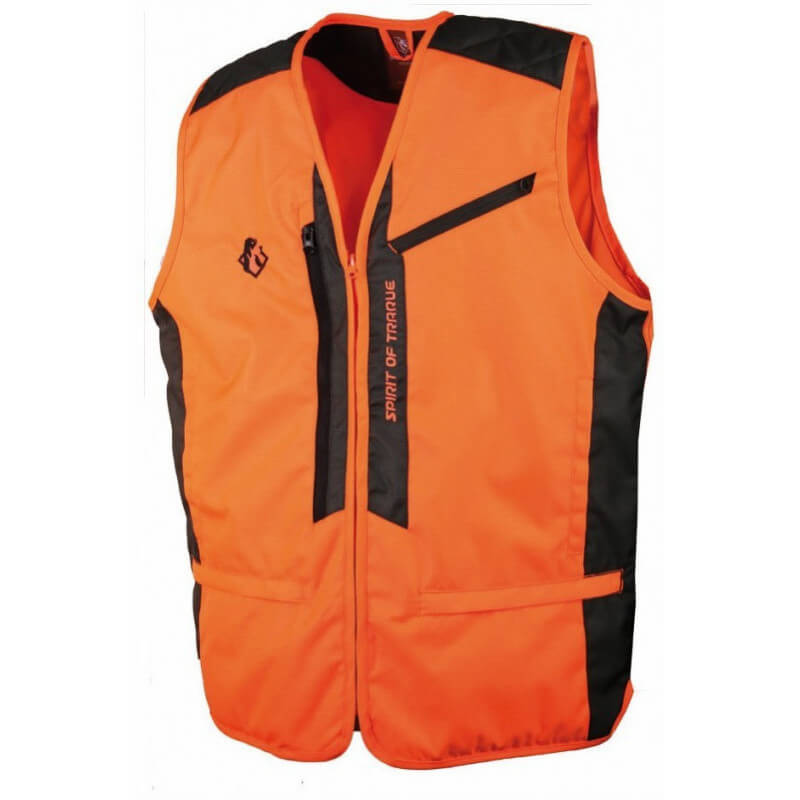 gilet anti ronce orange spirit of traque somlys