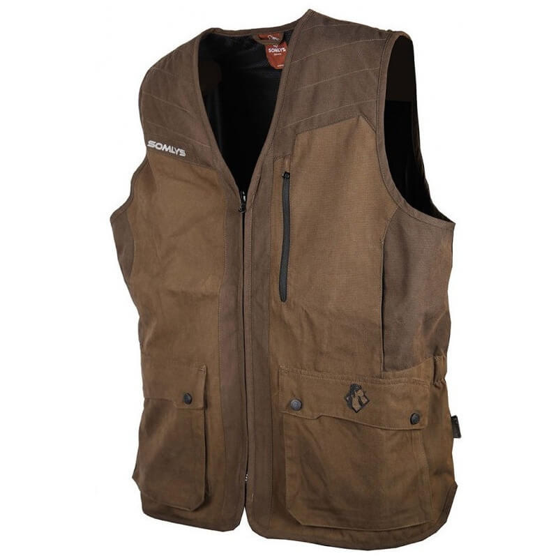 gilet marron summer somlys