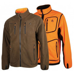 Veste Polar Reverse Wilboar JKT Orange/Marron - 487 - SOMLYS