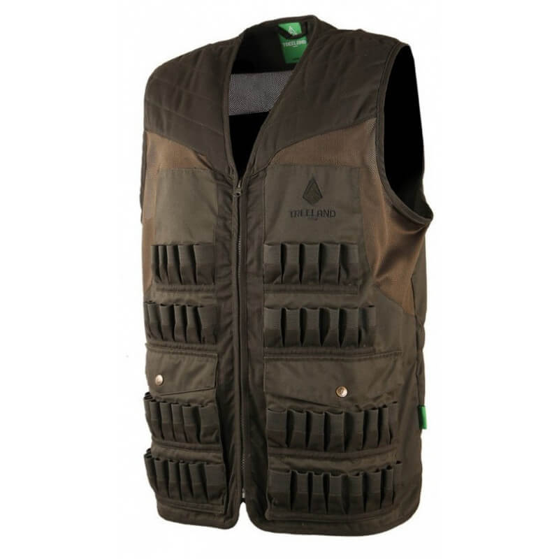 gilet multitubes vert treeland