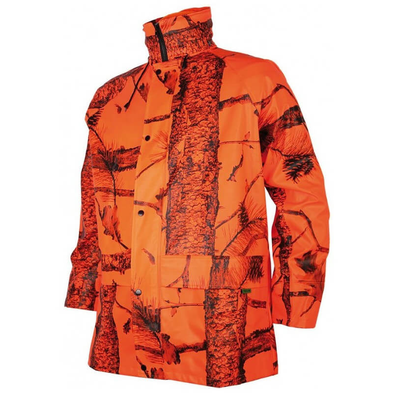 veste de pluie enfant camo orange treeland
