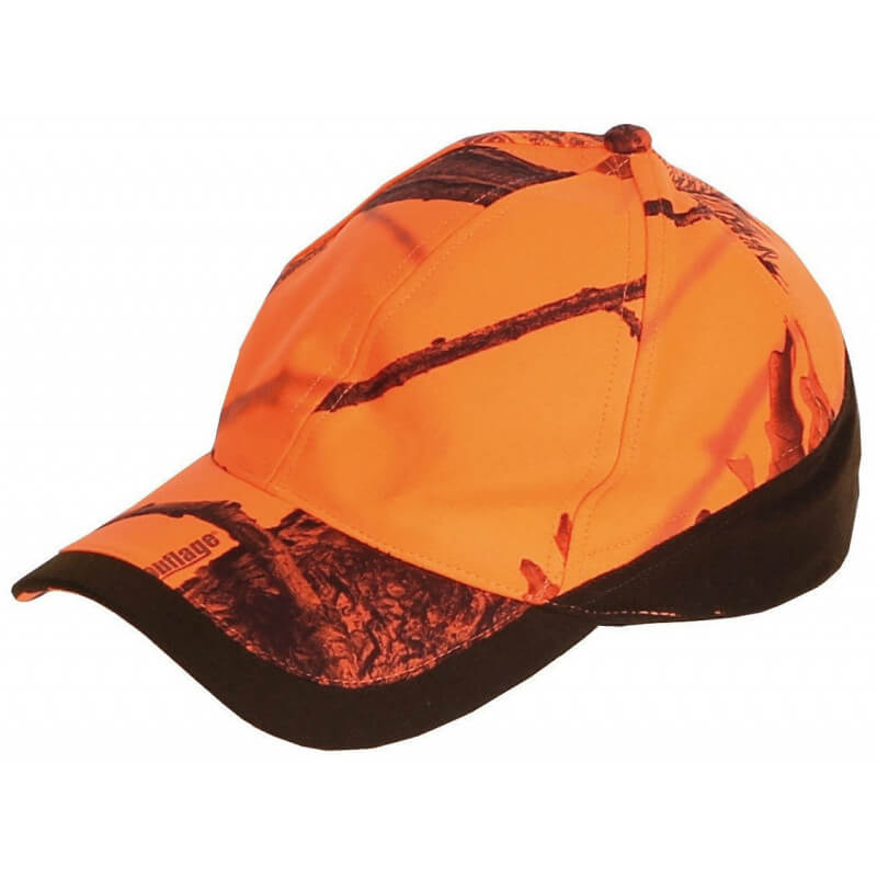 casquette camouflage orange somlys