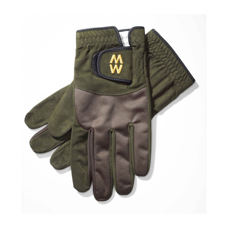 Moufles En Laine De L'Armée Autrichienne - Taille M, Couleur Vert - Occasion Vintage - Pour Tir Ou Hiver