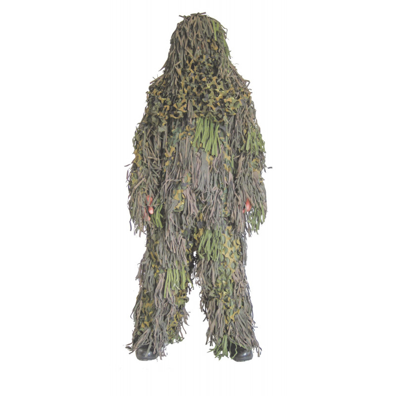 la neige la chasse sauvage avec fermeture /éclair Gocher Ghillie Combinaison camouflage 3D pour la chasse secr/ète