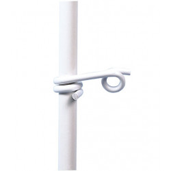 Isolateur queue de cochon PVC 10 mm