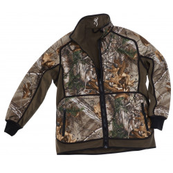 Veste Powerfleece Reversible Zippin RTXTR BROWNING