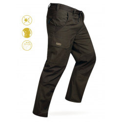 Vêtements homme pantalons hart hunting crest t. pantalon de chasse  versatile pour toute saison. mélange de coton avec panneaux élast Vert -  Cdiscount Prêt-à-Porter