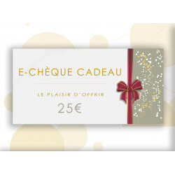 Chèque cadeau 25€