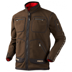 Veste polaire Kamko Réversible Brown/Red