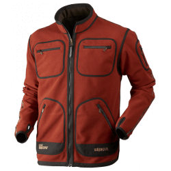 Veste polaire Kamko Réversible Burnt orange/Shadow Brown