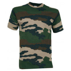 Tee-shirt Enfant camo - PERCUSSION