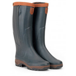 bottes aigle doublées cuir