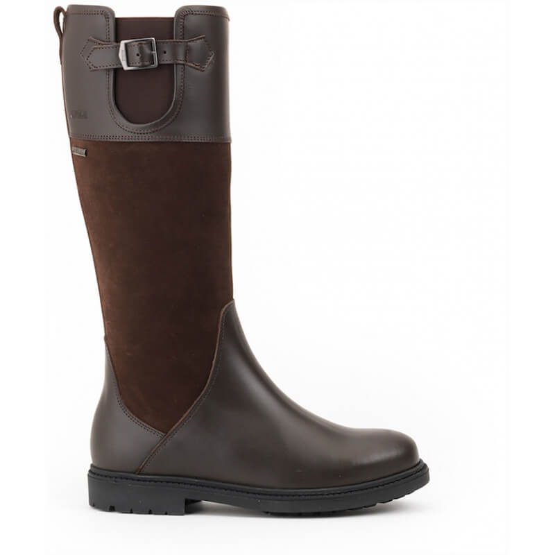 botte de chasse en cuir