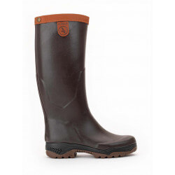 botte aigle cuir