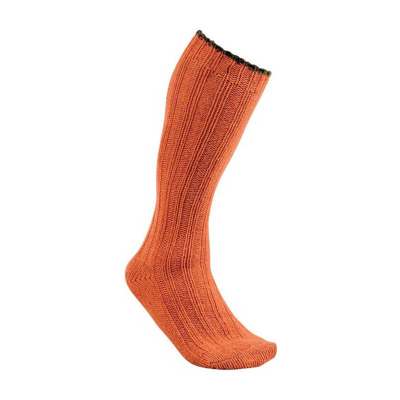 Chaussettes en laine Natun Bas rouille