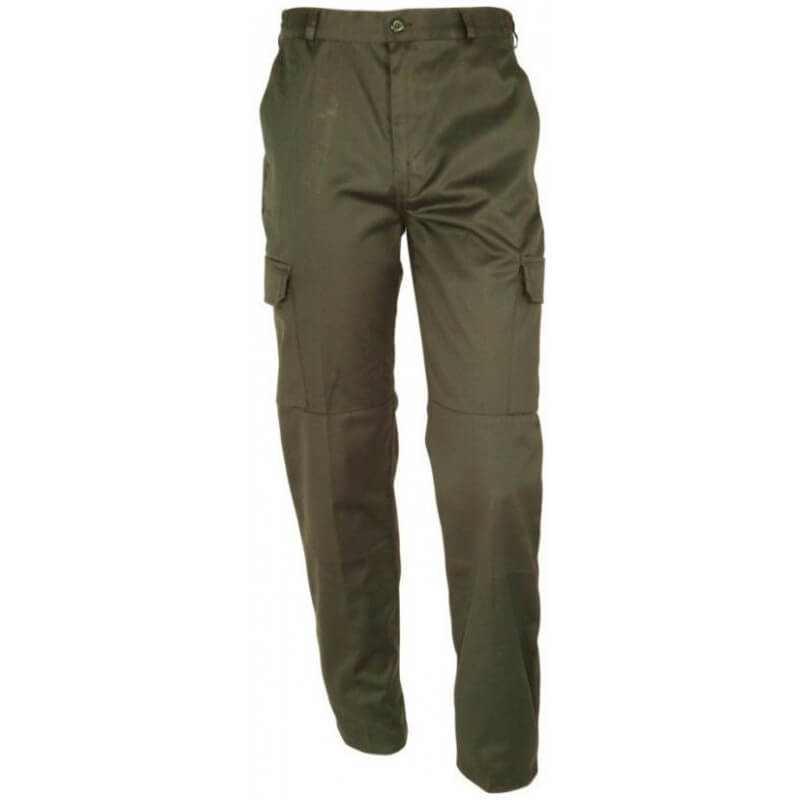 Pantalon Basci en polycoton kaki