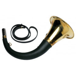 Corne laiton cintrée gainée de 50 cm - JANUEL