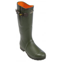 Bottes chasse Sologne Neoprene - Kaki PERCUSSION