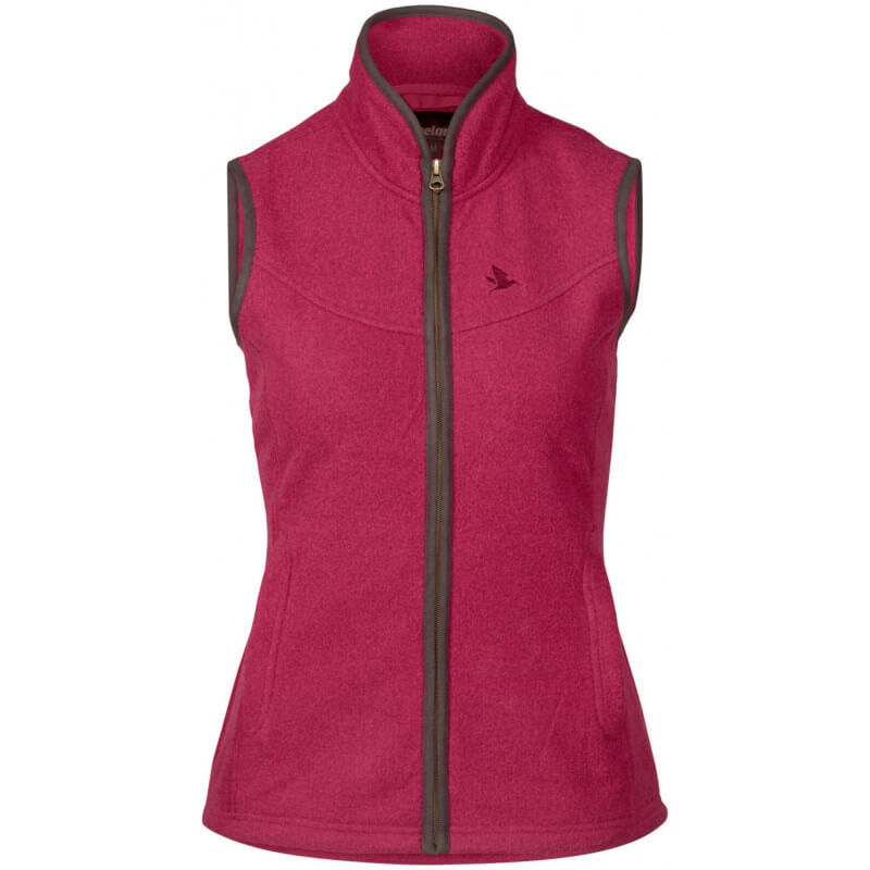 Gilet polaire femme Woodcock Women burgundy