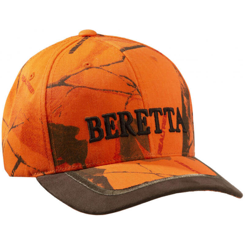 casquette camo beretta orange