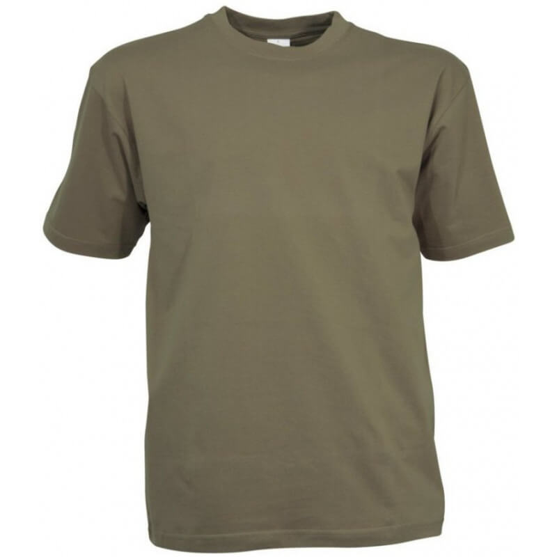 Tee-shirt de chasse uni kaki