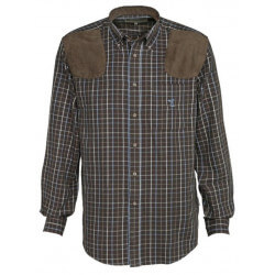 Chemise chasse Sologne Marron - PERCUSSION