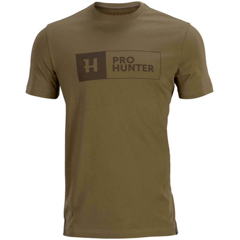 T-shirt Pro Hunter manches courtes kaki